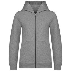 Native Spirit Childrens/Kids Full Zip Hoodie / Moon Grey Heather